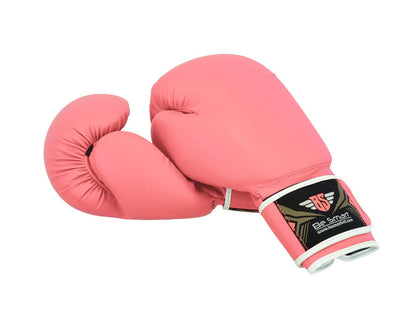 Maya Leather Boxing Gloves Muay Thai Punch Bag Sparring MMA Training Kickboxing - Top Beat Cart