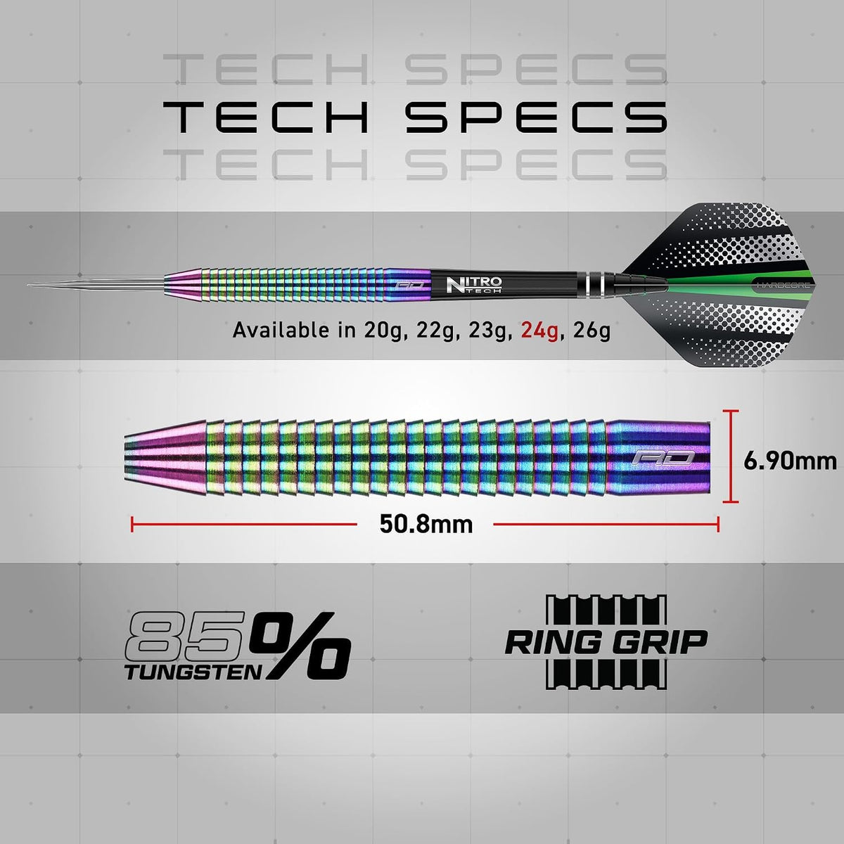 Darts | Razor Edge Series | 85% Tungsten Darts Set | 20G-33G - Top Beat Cart