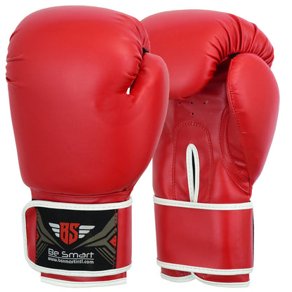 Pro Leather Boxing Gloves, MMA, Sparring Punch Bag, Muay Thai Training Gloves - Top Beat Cart