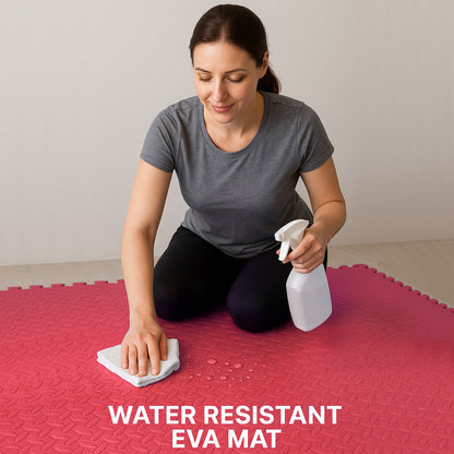 EVA INTERLOCKING FLOOR MATS SOFT FOAM GYM FLOORING MAT YOGA TILES 25 MM 60X60Cm - Top Beat Cart