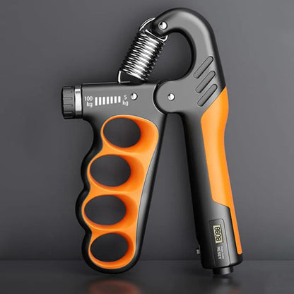 E.G Hand Grip Strengthener Kit - Adjustable Resistance Gripper, Finger Exerciser, Stress Ball & Forearm Trainer 5-In-1 Set for Comprehensive Workout & Rehabilitation