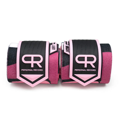 PR Heavy Duty Premium Wrist Wraps - Enhance Grip Strength, Stability, Injury Prevention