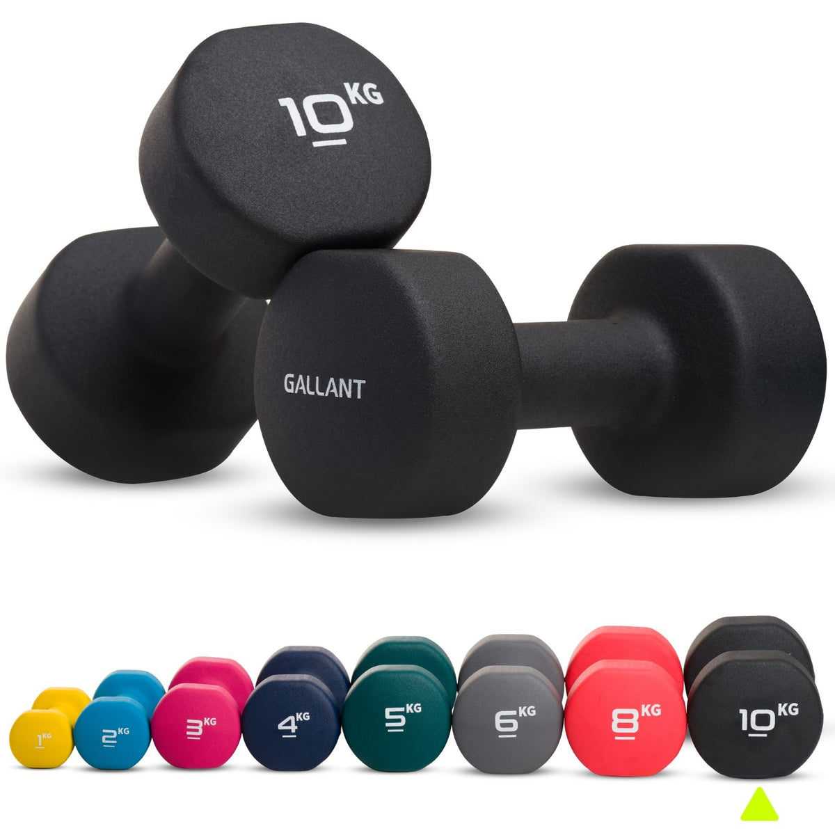 Neoprene Dumbbells Hand Weights Pair Exercise Iron Set Home Gym Fitness Aerobic - Top Beat Cart