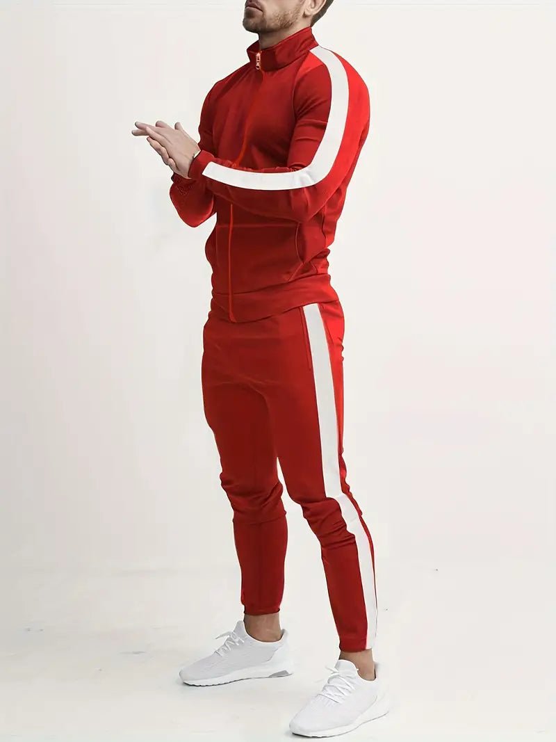 Men’S 2-Piece Tracksuit Set – Zip Hoodie & Joggers | Stylish, Comfortable & Versatile - Top Beat Cart