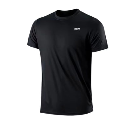 Men'S Quick Dry Short Sleeve Gym Running Moisture Wicking round Neck T-Shirt Training Exercise Gym Sport Shirt Tops Lightweight - Top Beat Cart