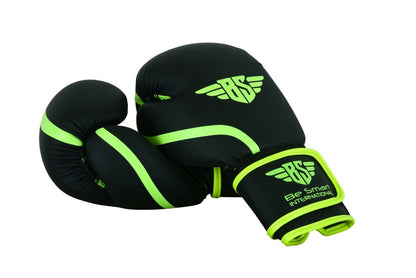 Maya Leather Boxing Gloves Muay Thai Punch Bag Sparring MMA Training Kickboxing - Top Beat Cart