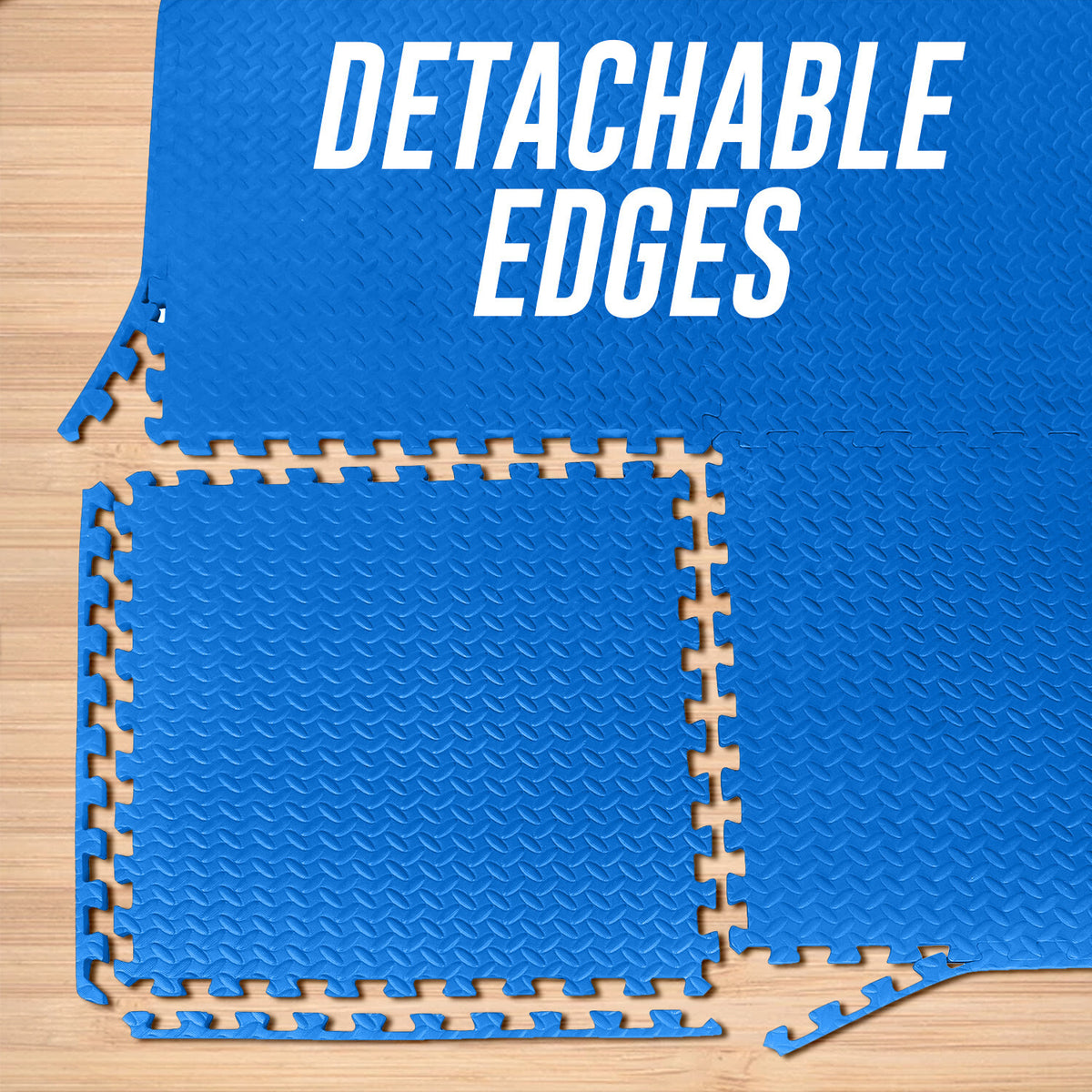 EVA INTERLOCKING FLOOR MATS SOFT FOAM GYM FLOORING MAT YOGA TILES 25 MM 60X60Cm - Top Beat Cart