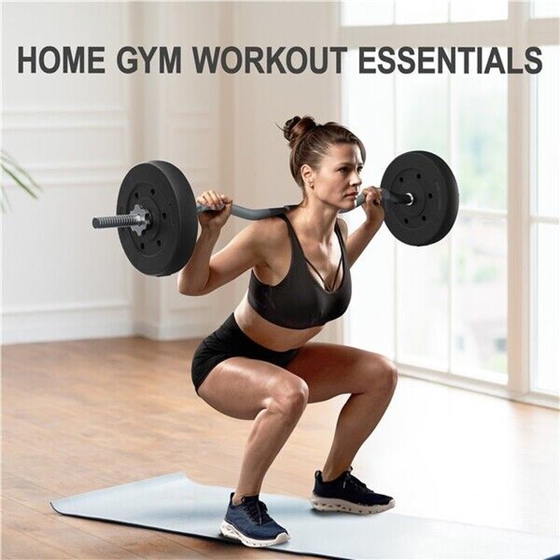 Barbell Weight Set 30Kg/25Kg/20Kg Barbell Adjustable Gym Weight for Home Fitness - Top Beat Cart