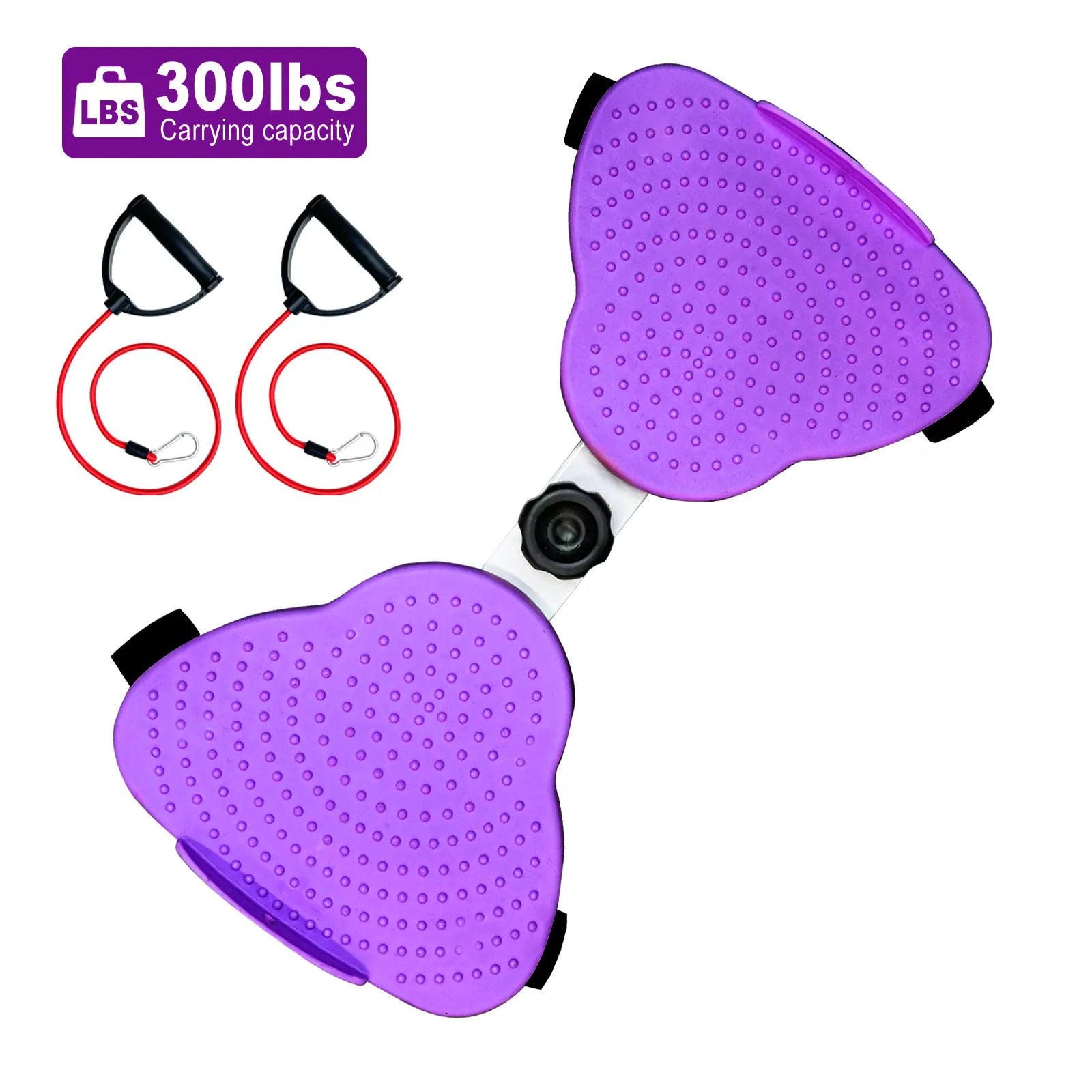HOTWAVE Ab Board Waist Twist Machine and Women Core Workout Exercise Equipment Portable Waist Toner for Aerobic Exercise Summervibes