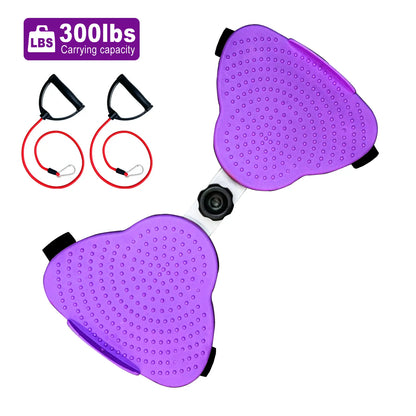 HOTWAVE Ab Board Waist Twist Machine and Women Core Workout Exercise Equipment Portable Waist Toner for Aerobic Exercise Summervibes