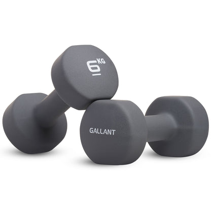 Neoprene Dumbbells Hand Weights Pair Exercise Iron Set Home Gym Fitness Aerobic
