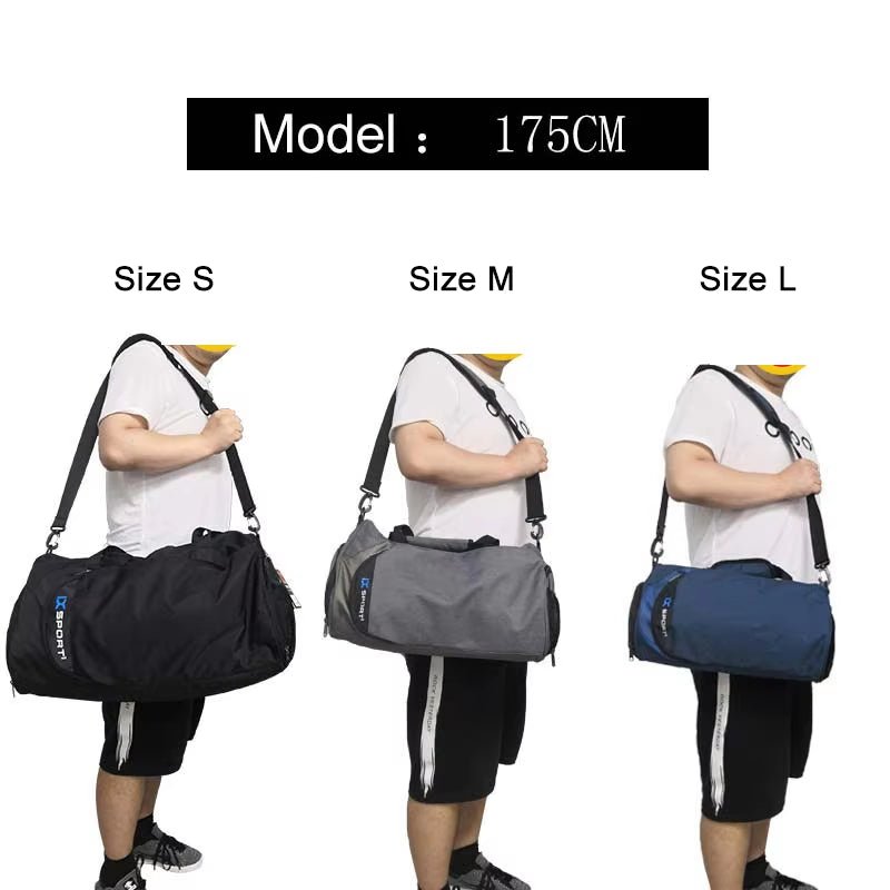 Large Gym Bag Fitness Bags Wet Dry Training Men Yoga for Shoes Travel Shoulder Handbags Multifunction Work Out Swimming Bag - Top Beat Cart
