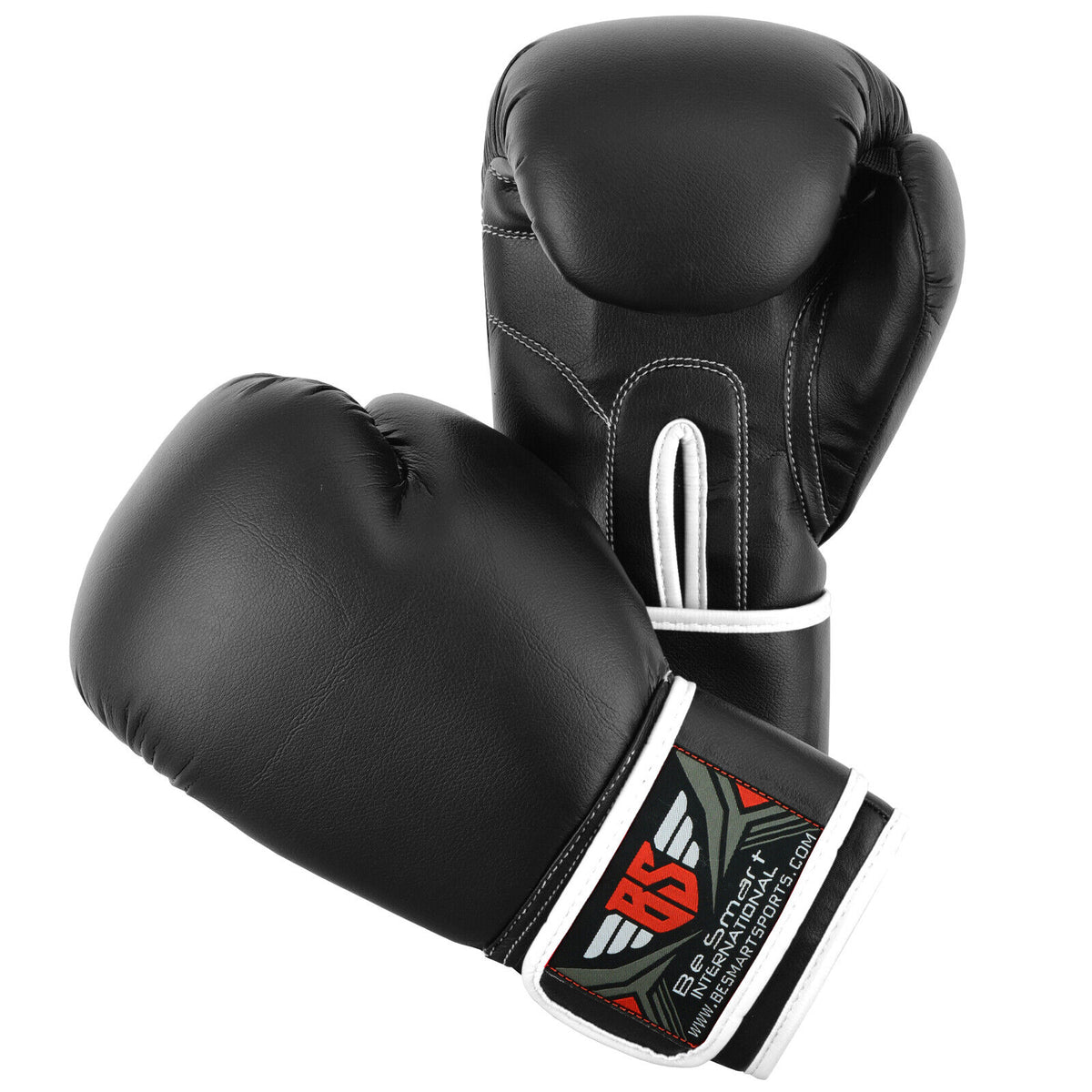 Maya Leather Boxing Gloves Muay Thai Punch Bag Sparring MMA Training Kickboxing - Top Beat Cart