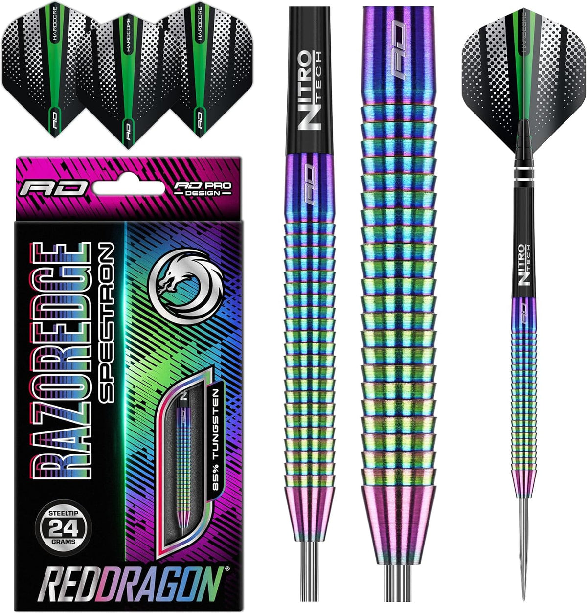 Darts | Razor Edge Series | 85% Tungsten Darts Set | 20G-33G - Top Beat Cart