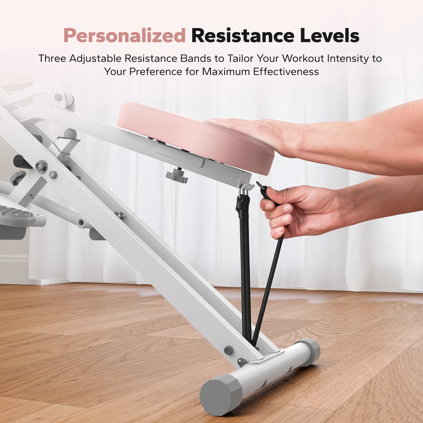Merach 2-In-1 Squat Rowing Machine, Adjustable Resistance Glutes Leg Workout Equipment with LCD Monitor, 350LBS Capacity Home Gym Exercise for Women Summervibes