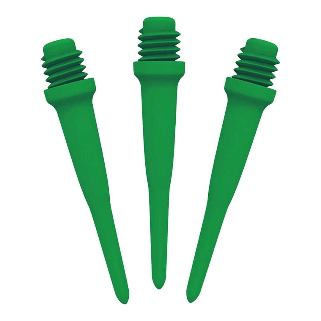 -Plastic Dart Tips for Electronic Dartboard, Soft Tipped Darts, 2BA Points, 100 Packs, 250 Packs, 500 Packs, 25Mm, 2BA