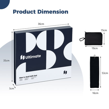 Complete Golf Accessories Set Hi-End Golf Gift Box for Men/Women