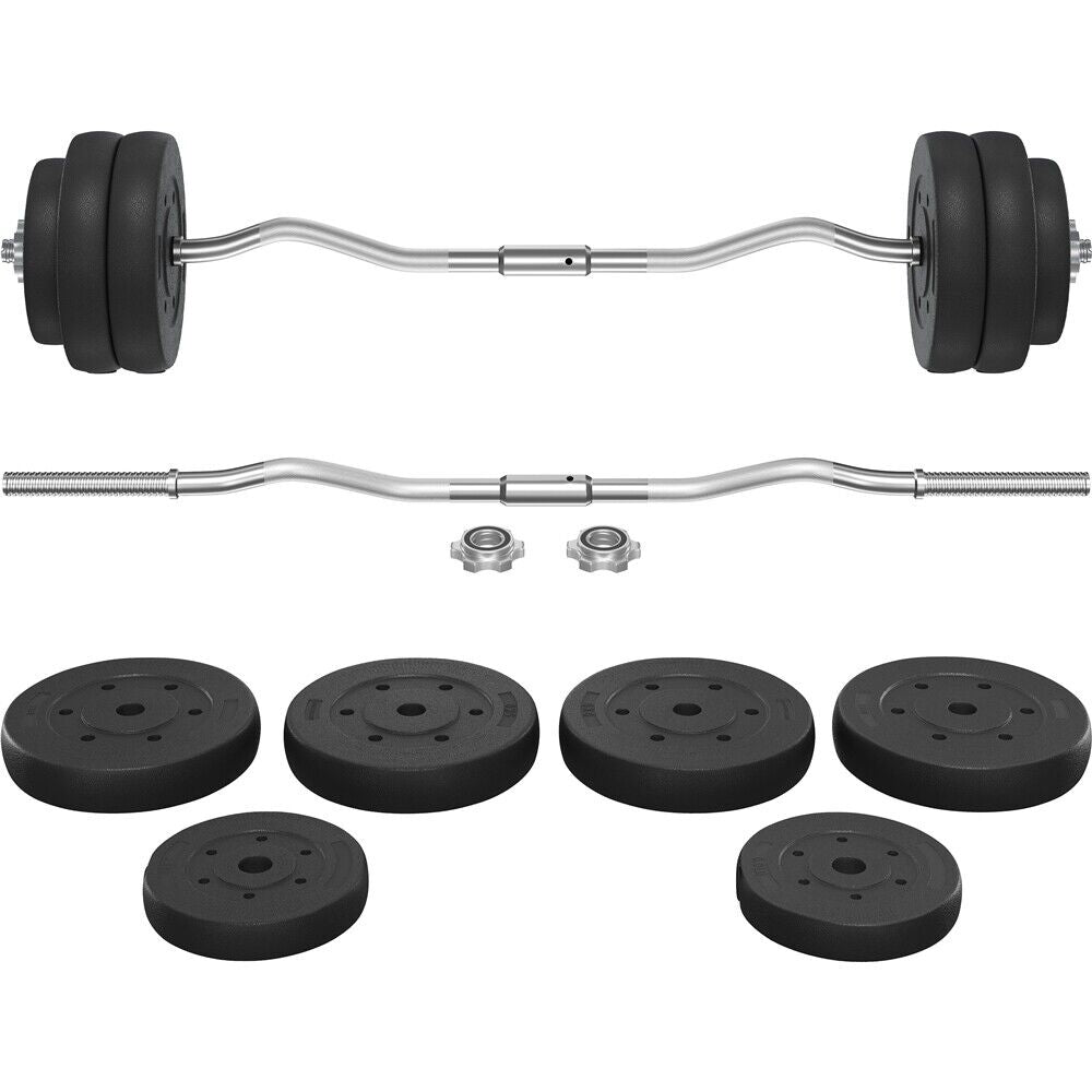 Barbell Weight Set 30Kg/25Kg/20Kg Barbell Adjustable Gym Weight for Home Fitness - Top Beat Cart