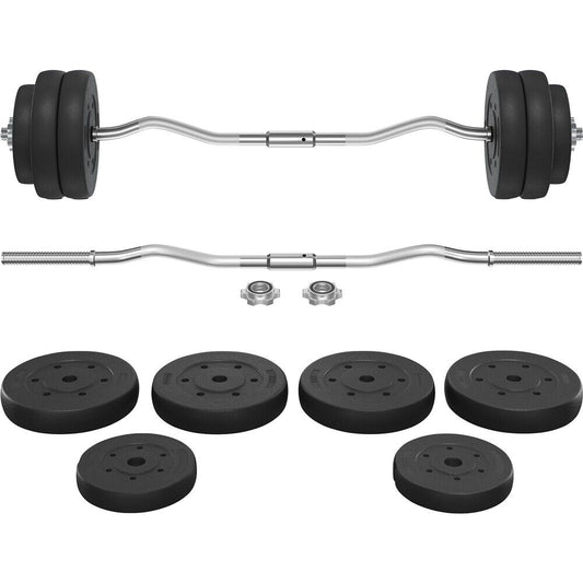 Barbell Weight Set 30Kg/25Kg/20Kg Barbell Adjustable Gym Weight for Home Fitness - Top Beat Cart