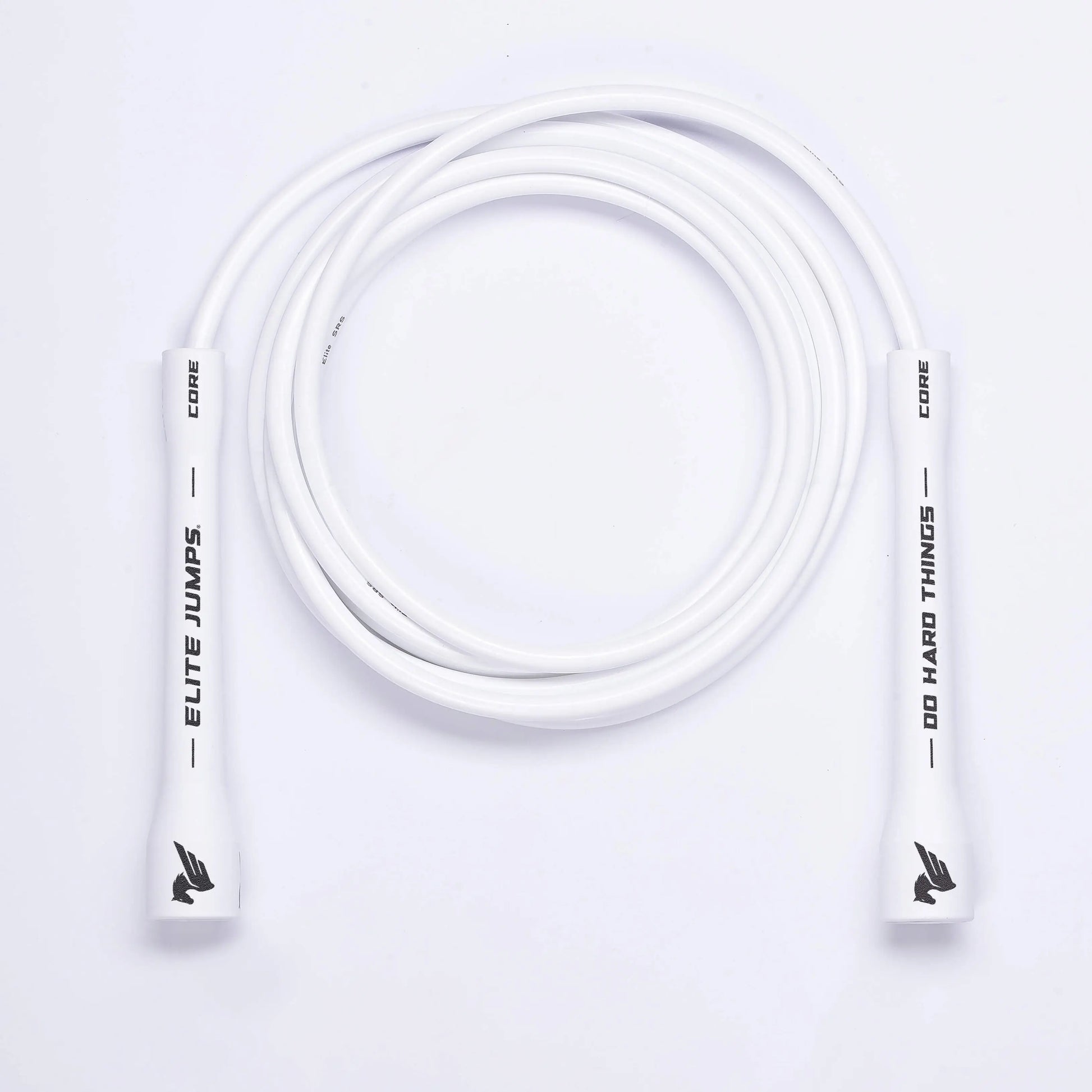 Elite Jumps Do Hard Things 6Mm PVC Jump Ropes for Fitness - Indoor/Outdoor Adjustable Boxing Jump Rope W/ Unbreakable Handles & Ultra-Durable Non-Kinking PVC - Skipping Rope for Men & Women & Boxer Rope Jump Rope