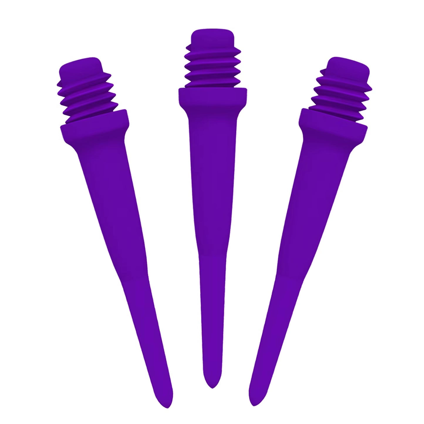 -Plastic Dart Tips for Electronic Dartboard, Soft Tipped Darts, 2BA Points, 100 Packs, 250 Packs, 500 Packs, 25Mm, 2BA