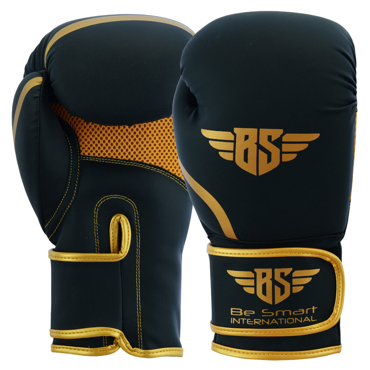 Maya Leather Boxing Gloves Muay Thai Punch Bag Sparring MMA Training Kickboxing - Top Beat Cart