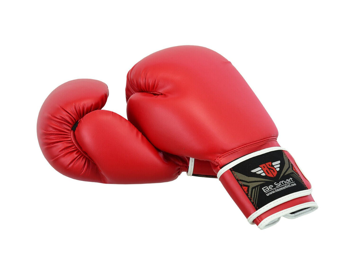 Pro Leather Boxing Gloves, MMA, Sparring Punch Bag, Muay Thai Training Gloves - Top Beat Cart