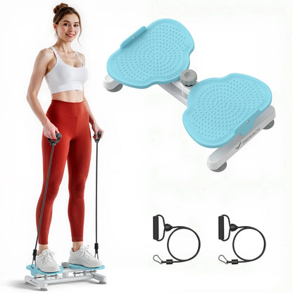 【Live Link Only】Merach Waist Twist Machine Slim Toned Abs Waist Twister Double Non-Slip No Noise Use Exercise Equipment Abdominal Roller Workout for Women Summervibes