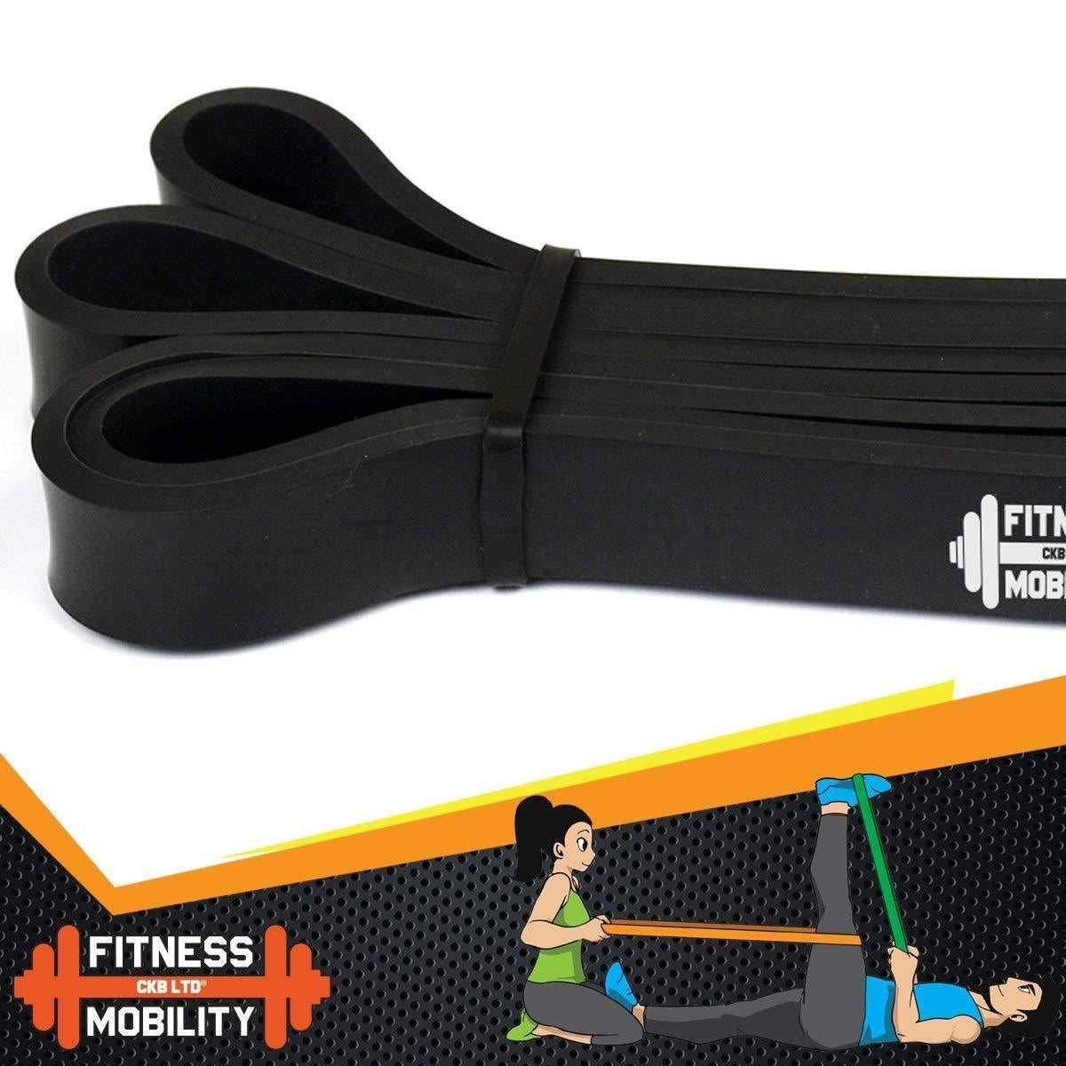 Resistance Bands Heavy Duty Exercise Latex Loop Fitness Home Yoga Gym Pull up UK - Top Beat Cart