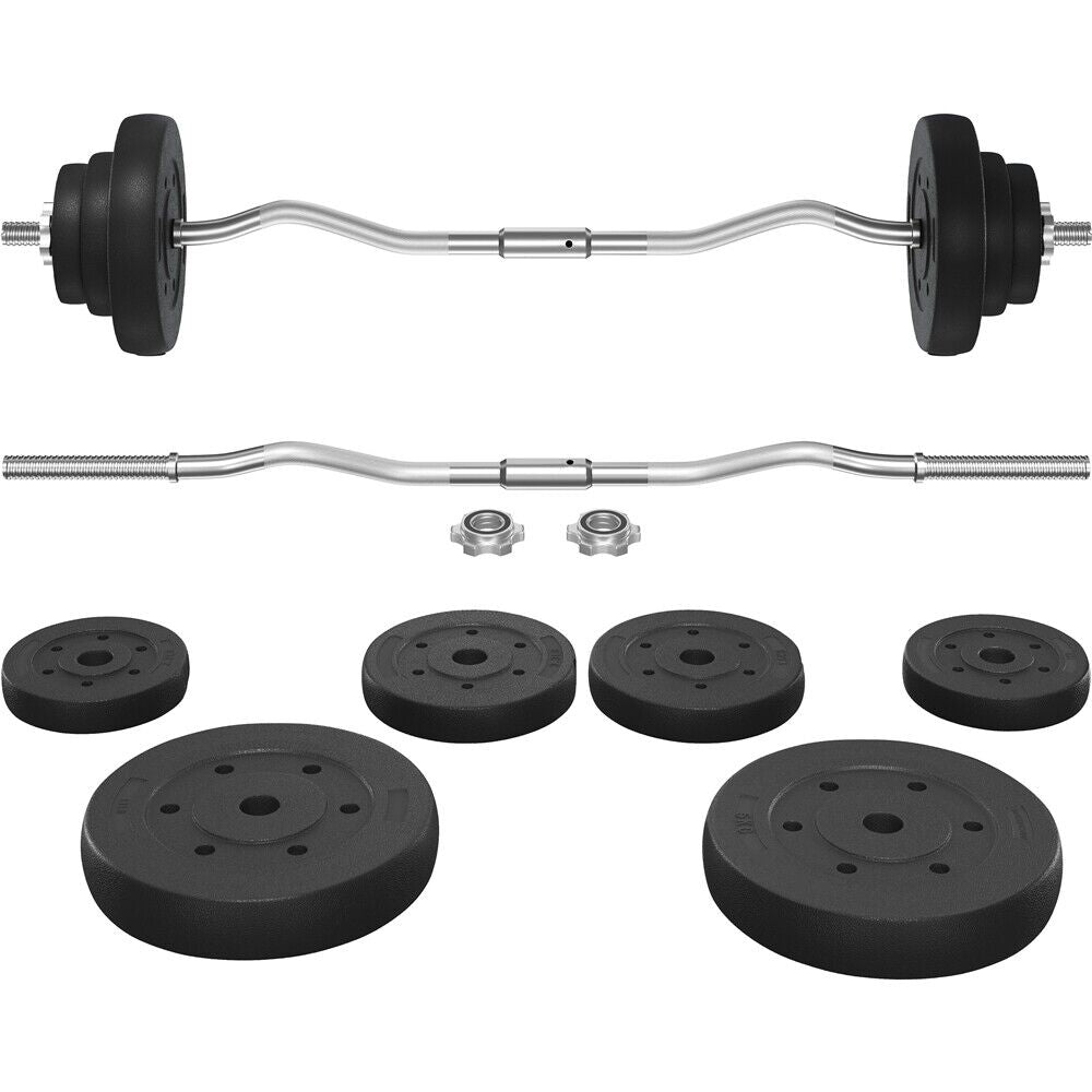 Barbell Weight Set 30Kg/25Kg/20Kg Barbell Adjustable Gym Weight for Home Fitness - Top Beat Cart