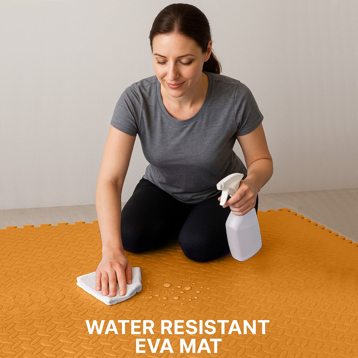 EVA INTERLOCKING FLOOR MATS SOFT FOAM GYM FLOORING MAT YOGA TILES 25 MM 60X60Cm - Top Beat Cart