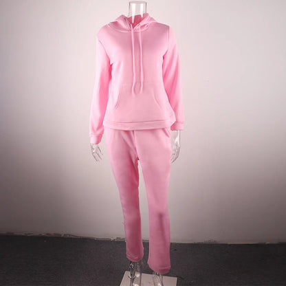 2023 Neon Green Solid Tracksuit Women 2 Piece Sets Casual Outfit Pants Set Suit Long Sleeve Clothing Set Streetwear Femme - Top Beat Cart