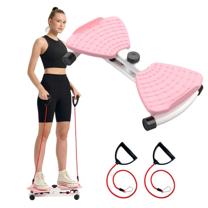 HOTWAVE Ab Board Waist Twist Machine and Women Core Workout Exercise Equipment Portable Waist Toner for Aerobic Exercise Summervibes