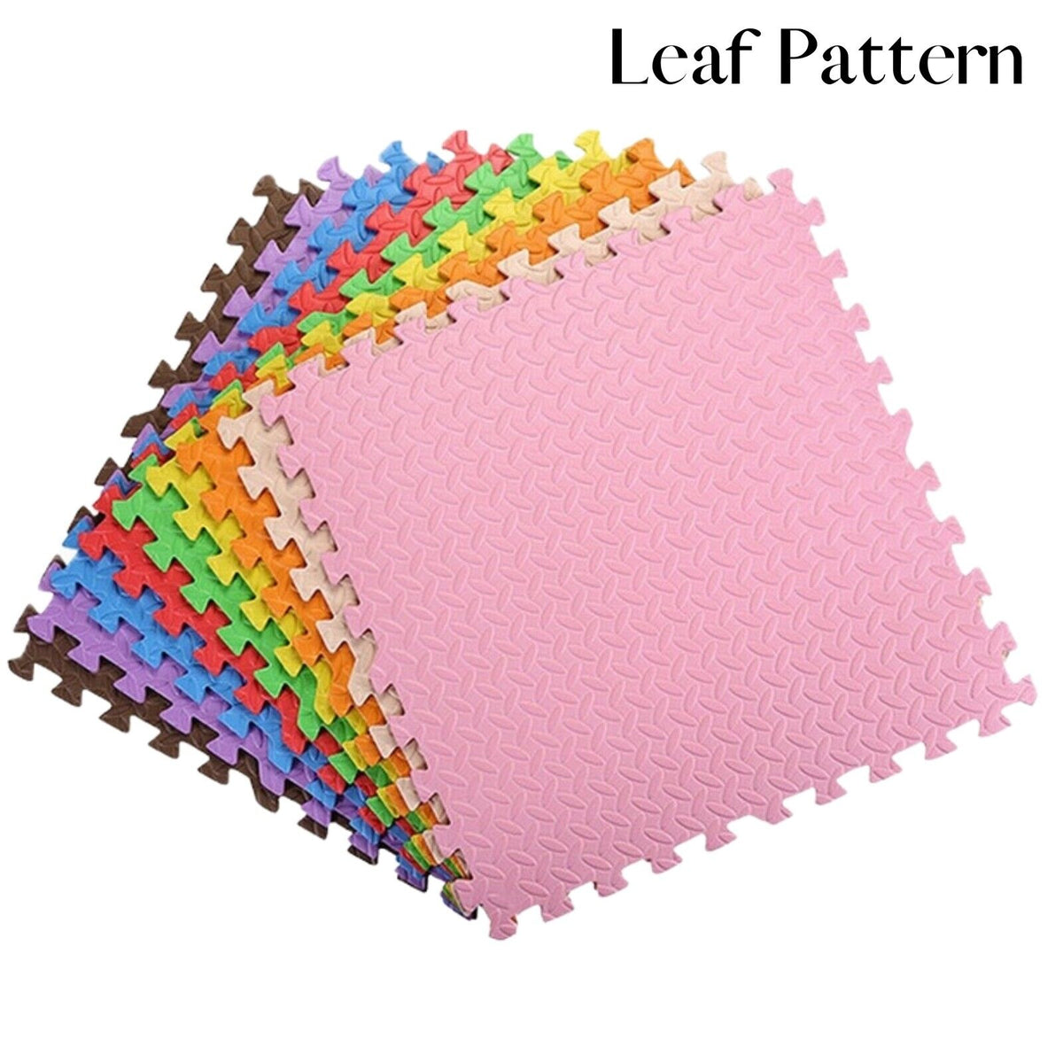 EVA INTERLOCKING FLOOR MATS SOFT FOAM GYM FLOORING MAT YOGA TILES 25 MM 60X60Cm - Top Beat Cart
