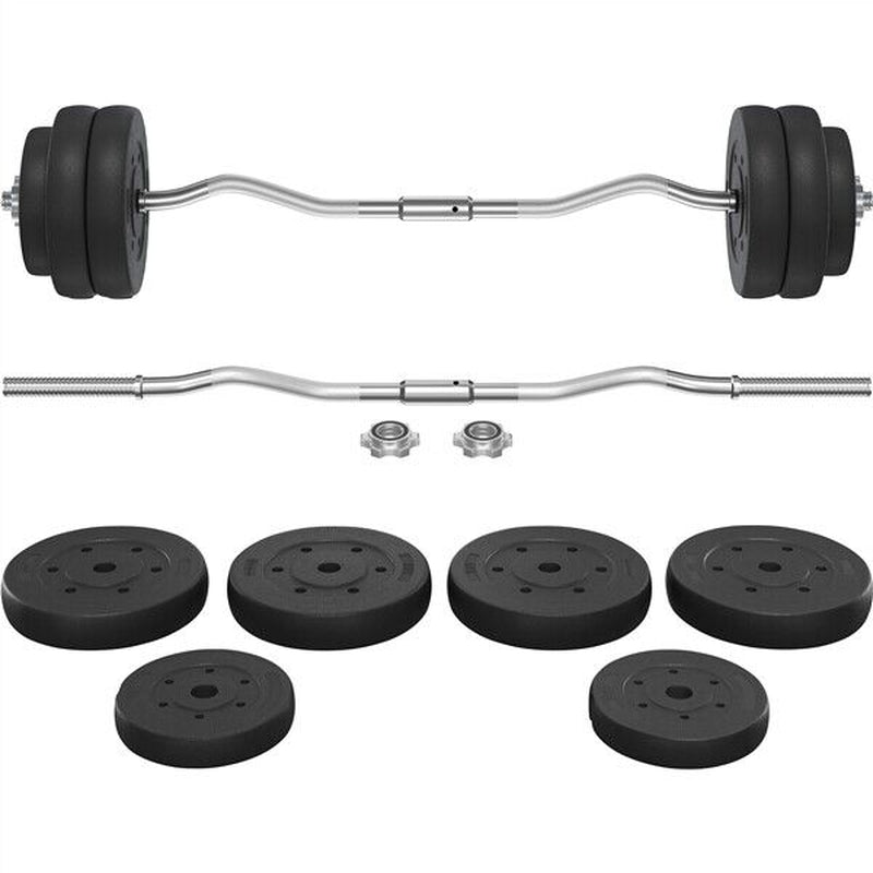 Barbell Weight Set 30Kg/25Kg/20Kg Barbell Adjustable Gym Weight for Home Fitness - Top Beat Cart