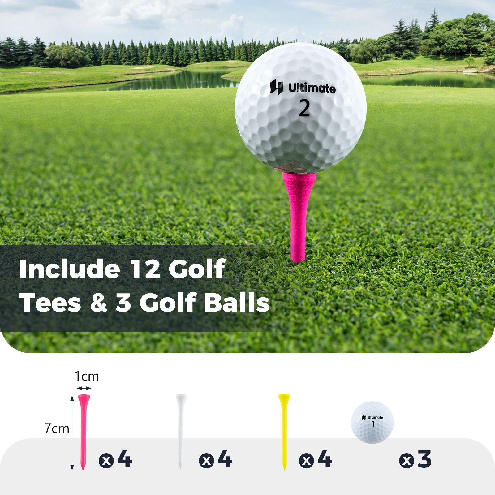 Complete Golf Accessories Set Hi-End Golf Gift Box for Men/Women