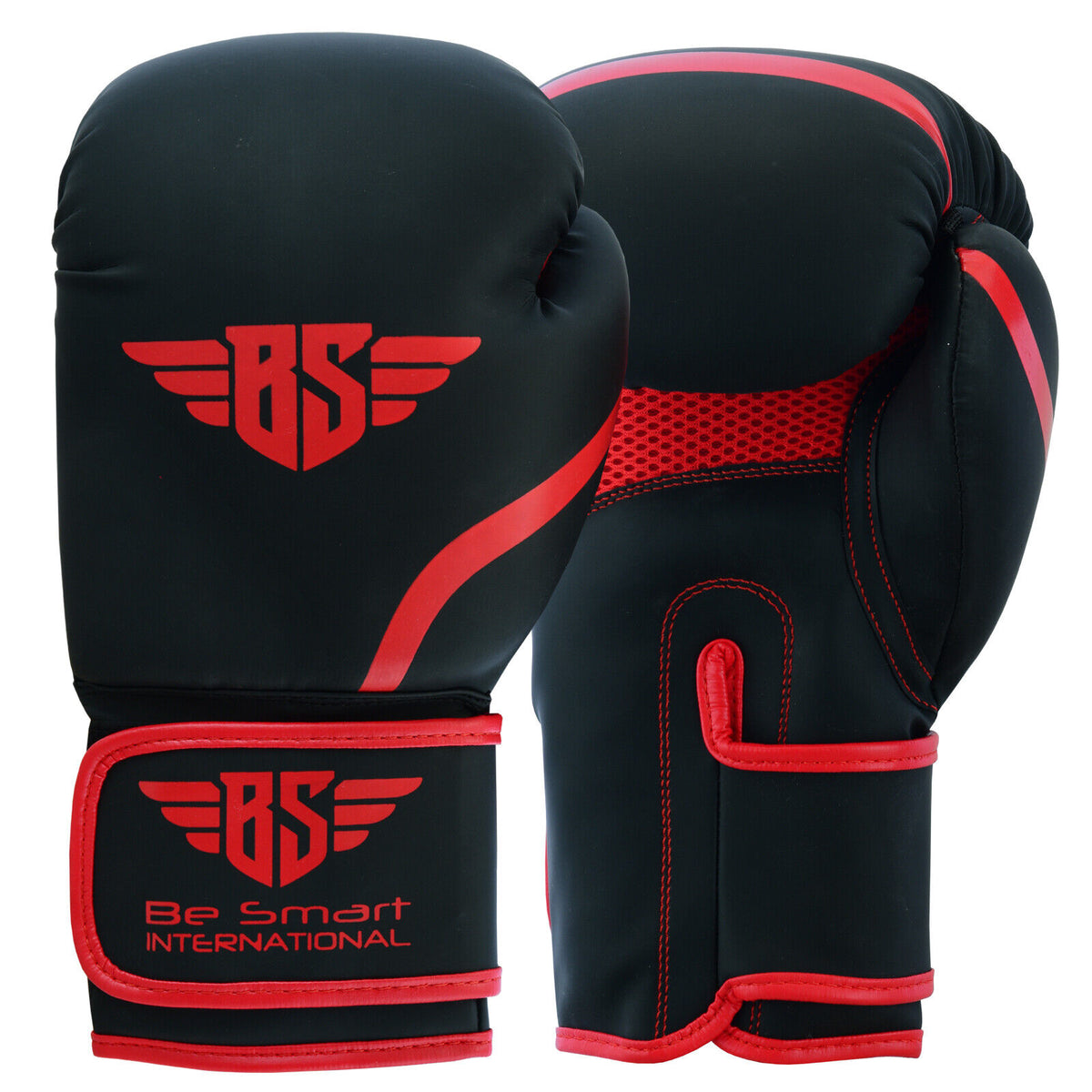Maya Leather Boxing Gloves Muay Thai Punch Bag Sparring MMA Training Kickboxing - Top Beat Cart