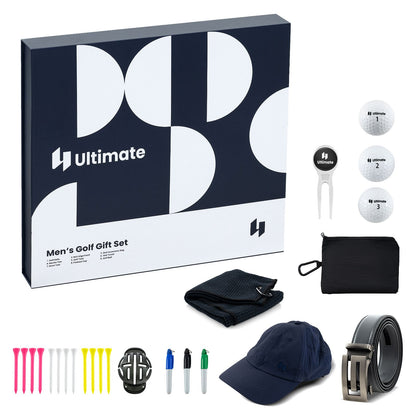 Complete Golf Accessories Set Hi-End Golf Gift Box for Men/Women