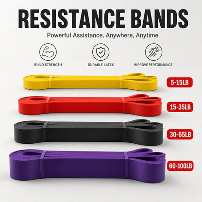 5~120Lbs Fitness Resistance Band Boxing Agility Training Workout Gym Equipment Yoga Pilates Accessories Rubber Band Home Gym - Top Beat Cart