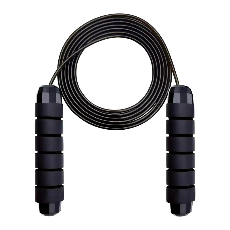 With Ball Bearings Adjustable Tangle-Free Speed Wire Jump Rope Workout with Foam Handles for Fitness Home Workouts and Slim Body - Top Beat Cart