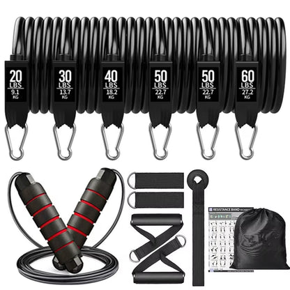 200Lbs Resistance Bands Set Exercise Workout Loop Bands Gym Training Fitness Sports Gym Equipment for Home Bodybuilding Weight - Top Beat Cart