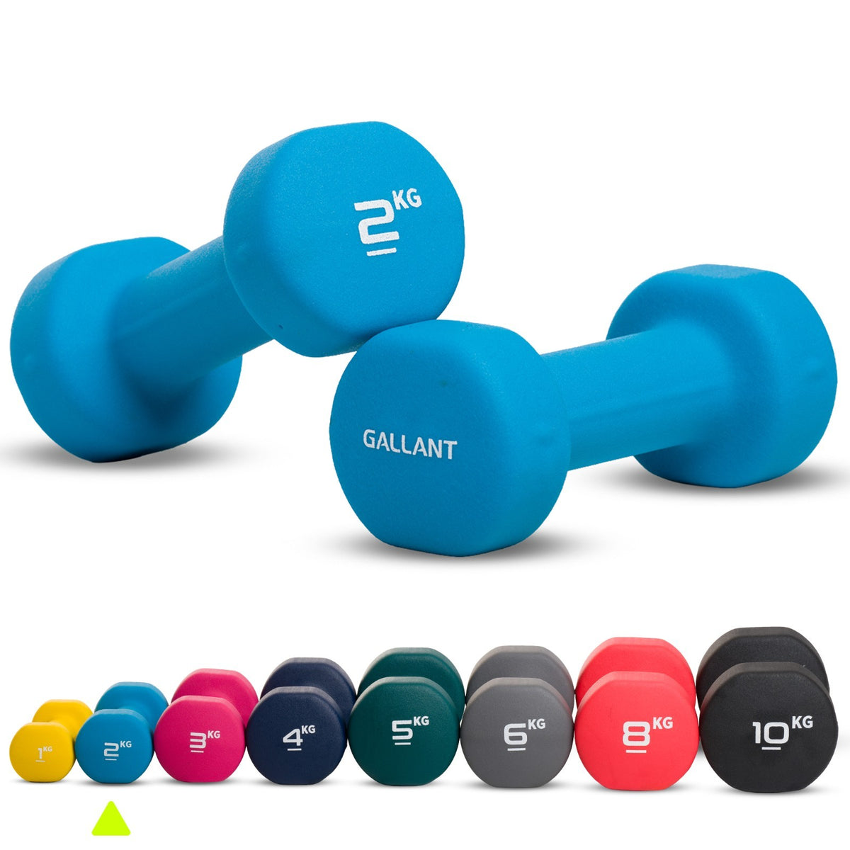 Neoprene Dumbbells Hand Weights Pair Exercise Iron Set Home Gym Fitness Aerobic - Top Beat Cart