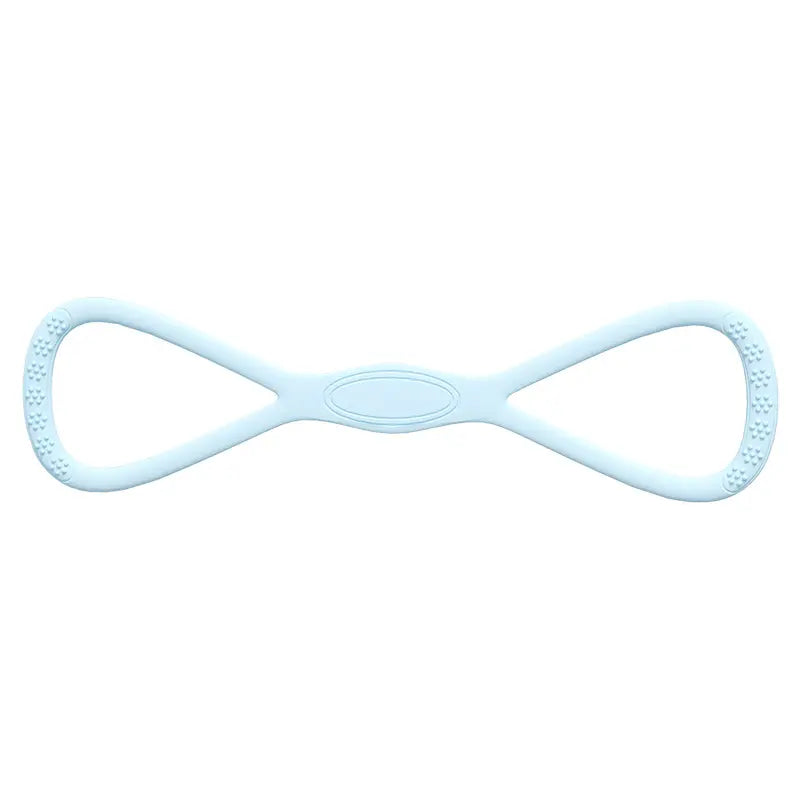 YICF Portable Figure-8 Resistance Band, Unisex Fitness Equipment for On-The-Go Workouts. Silicone Elastic Band, Suitable for Gyms, Yoga, and Pilates. Ideal for Home Workouts and Travel. Tiktokshopspringglowup