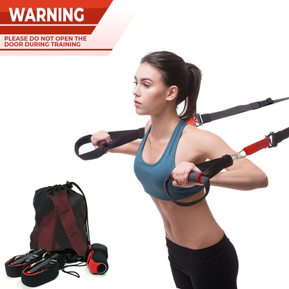 Fitness Exercise Suspension Strap Home Gym Sports Total Body Workout Training - Top Beat Cart