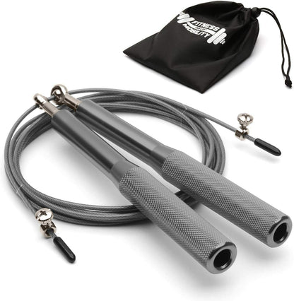 Adjustable Sports Skipping Rope Adult Boxing Fitness Cardio Speed Jump Exercise - Top Beat Cart