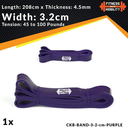 Resistance Bands Heavy Duty Exercise Latex Loop Fitness Home Yoga Gym Pull up UK - Top Beat Cart