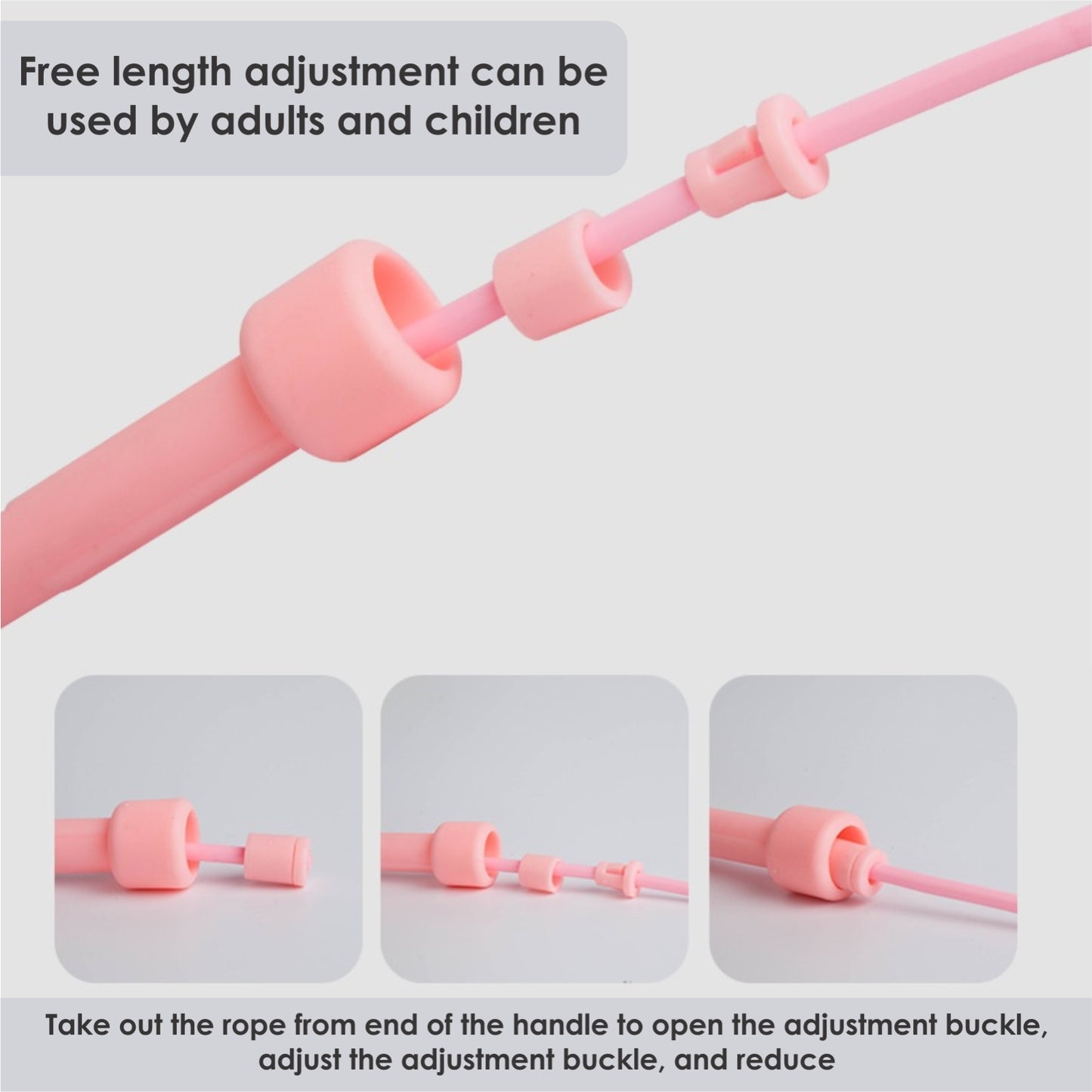 Adjustable Adult Skipping Rope Gym Fitness Boxing Speed Exercise Jump Workout UK