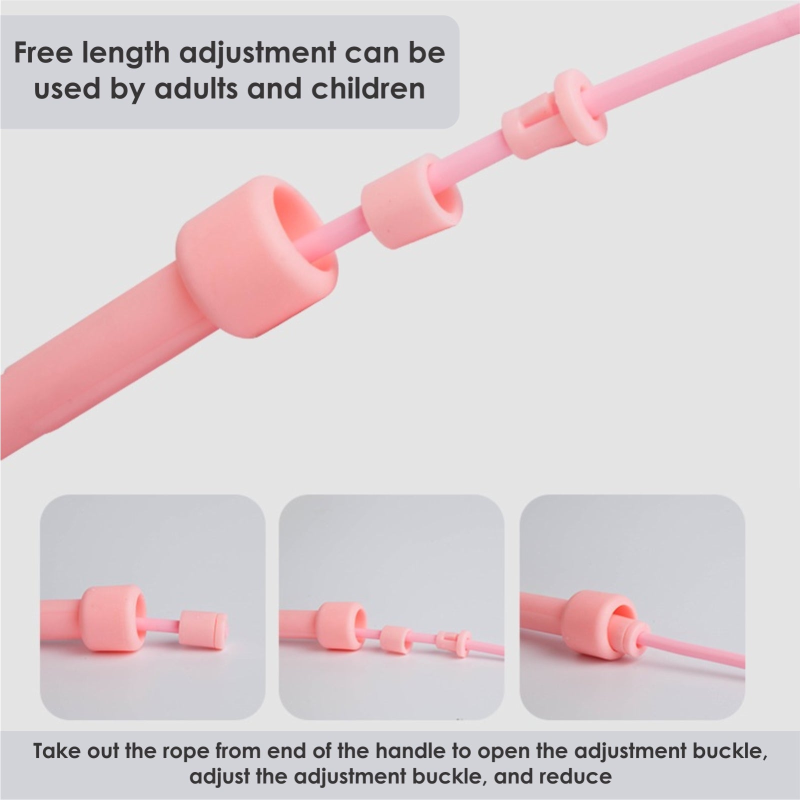 Adjustable Adult Skipping Rope Gym Fitness Boxing Speed Exercise Jump Workout UK