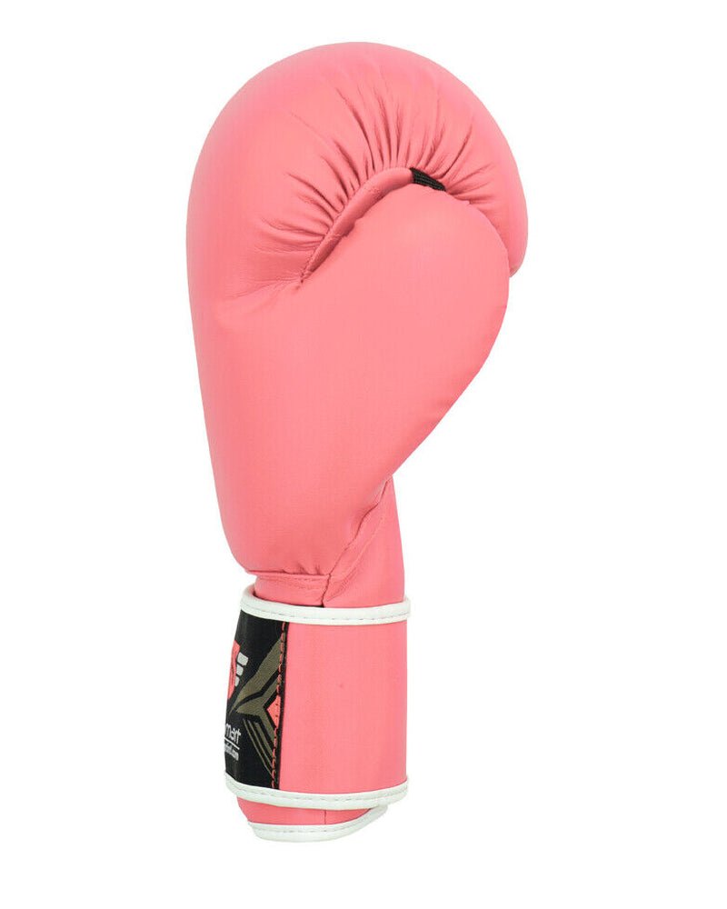 Maya Leather Boxing Gloves Muay Thai Punch Bag Sparring MMA Training Kickboxing - Top Beat Cart