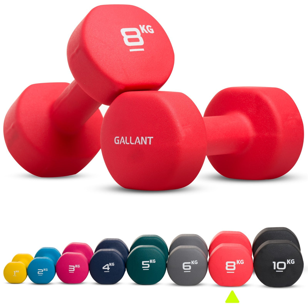 Neoprene Dumbbells Hand Weights Pair Exercise Iron Set Home Gym Fitness Aerobic - Top Beat Cart